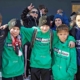 27. Januar 2024: Jumpers-Kids waren Einlaufkinder beim FC Rot-Weiß Erfurt