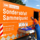 Mobile Sammlung von Sonderabfall-Kleinmengen im März 2024 in Erfurt-Südost